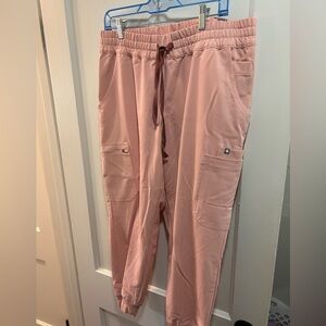 Figs Blush Technical Joggers